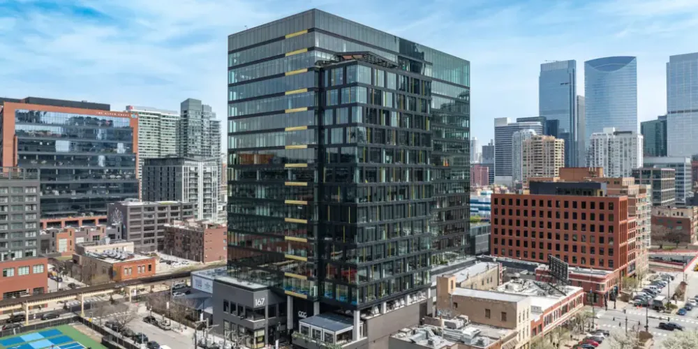 167 Green Street developed by Focus and Shapack partners in Fulton Market, Chicago