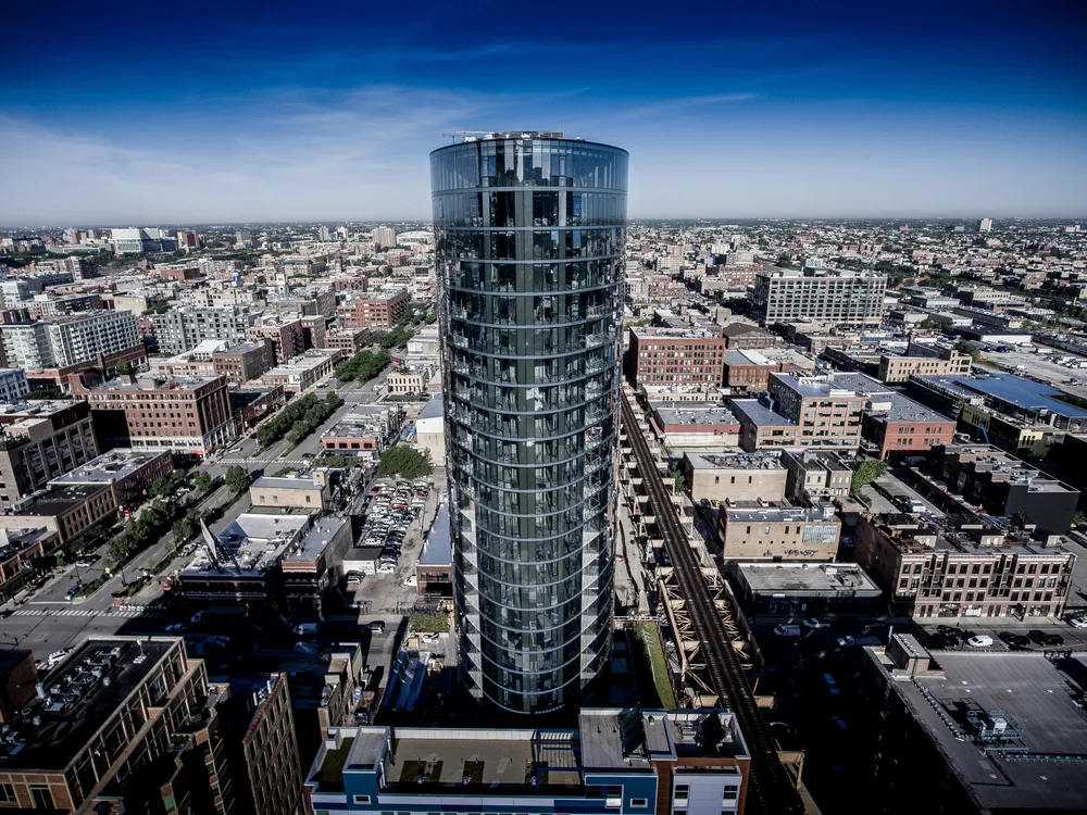 The Parker Fulton Market apartment complex